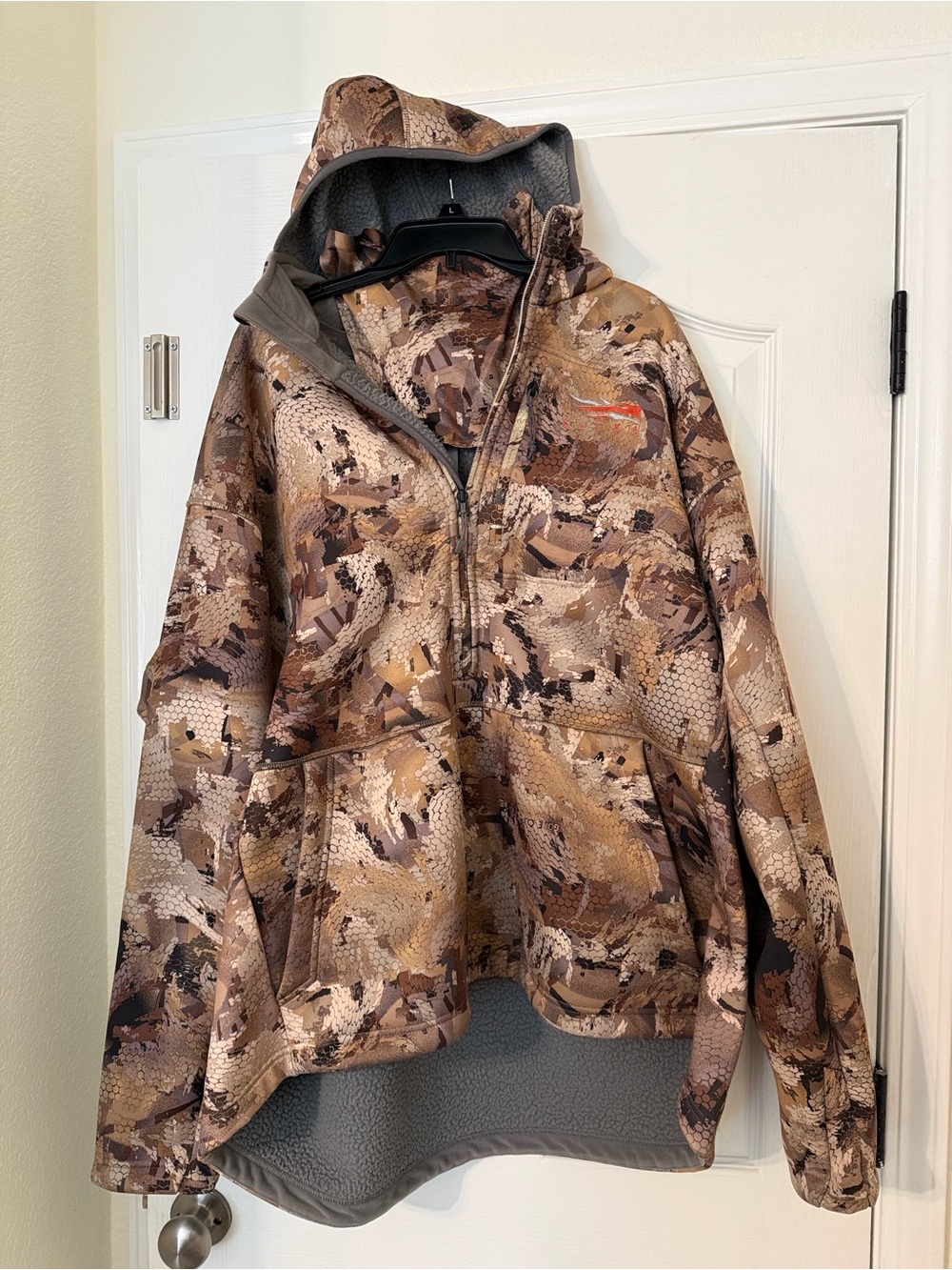 SITKA Men's Gradient Hoodie Hoody Waterfowl Marsh Camouflage Face Mask 3XL